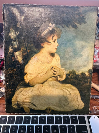 Canvas Print - L'Age de L'Innocence Braun Et Cie France 1961 RCD