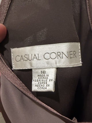 Casual Corner Dress Size 16 VV MTS