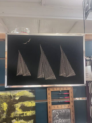 ART: mid-century wire nautical wall MTS Booth 67|103905