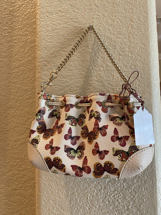 Y2K Liz Claiborne mini-purse w/butterflies -RCD|116603