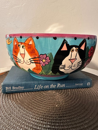 Catzilla Reiter Faces 2001 Large Bowl MTS