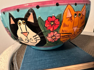 Catzilla Reiter Faces 2001 Large Bowl MTS