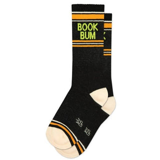Book Bum Gym Crew Socks|102997