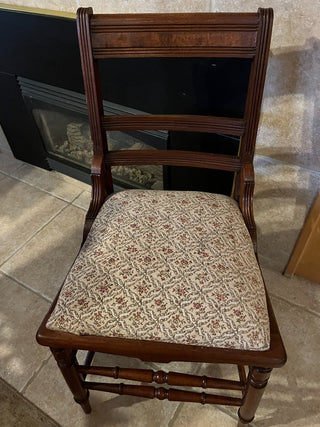 Antique Ladder Back Chair. RSV