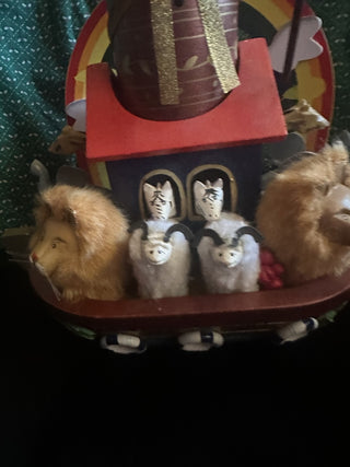 Vintage 15" Noah's Ark Christmas Nutcraker Holiday Bombay Company #62 VV MTS|127860