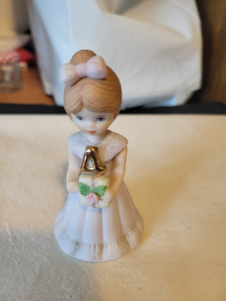 Enesco 3-1/2" Growing Up Birthday Girl - Age 4 RCD|61416