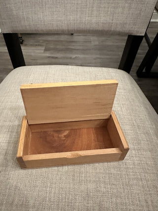 Wood Trinket Box with Parrot MTS|105067