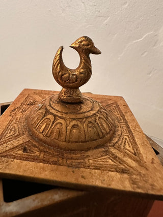 Brass Solid Chest w/top 3x3"  MTS|91306
