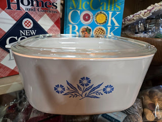 Corning Ware Blue Cornflower Quart Casserole with Lid  A-5-B|84419