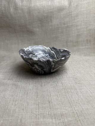 Natural Mexican Zebra Onyx Bowl|52546
