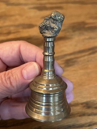 Brass Pooja Hand Bell   MTS|99544