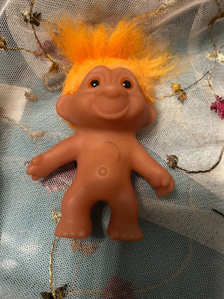 Vintage Orange Hair Troll-RSV