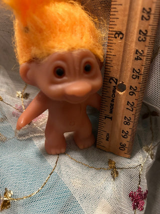 Vintage Orange Hair Troll-RSV