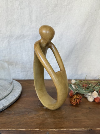 Soapstone Person Sculpture