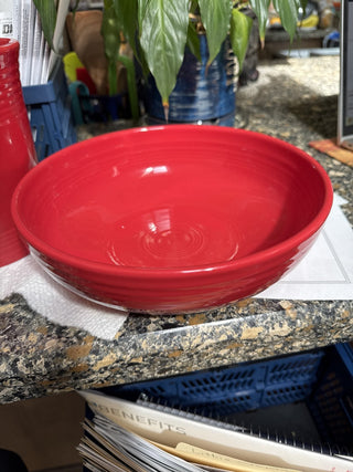 Red Fiesta 9" Bowl