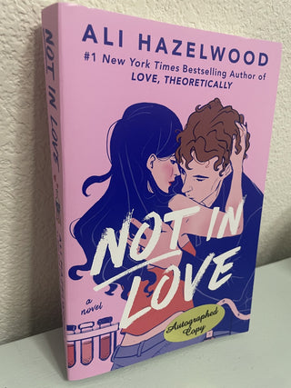 Autographed Not in Love Ali Hazelwood MTS