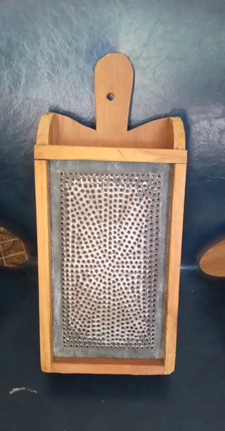 MW Vintage Wood Cheese Grater Box|78947