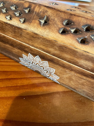 Wooden Incense Burning/Storage Box~MTS|113690