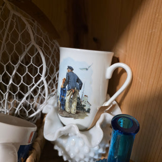 SALE - Norman Rockwell | Looking Out to Sea Mug
