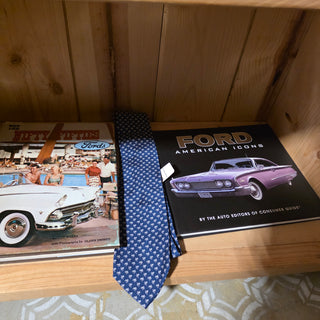 Brooks Bros. Blue/White palms Neckties