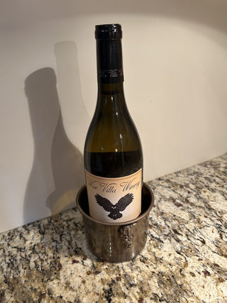 Vintage Brass Wine Coaster   MTS|75276