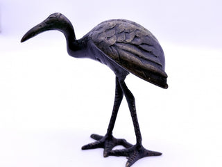 Vintage bronze crane/bird #62 VV MTS