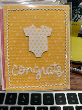 Greeting Card - "Congrats" GF255 RCD