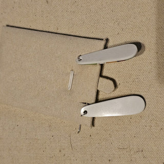 .925 inlaid mosaic  earrings