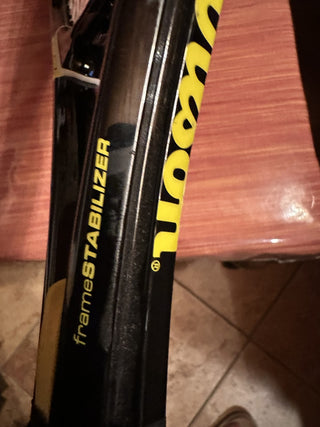 Wilson Court Zone Stop Shock Power Bridge Tennis Racquet L4 4 1/2 VV MTS|117625