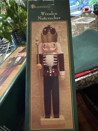 Traditions Wooden Staff Nutcracker-KL RCD
