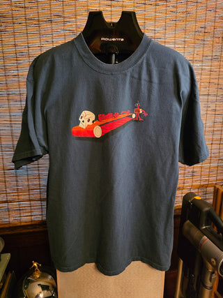 MTS Vtg Gama Go Blue Tee w/Skele-Robot Conveyor *XL*|120258