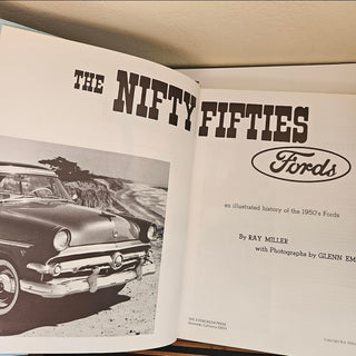 $6 OFF - Vintage Book - The Nifty Fifties: Fords [Hardcover]