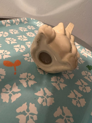 Elephant Bank White Ceramic MTS|119993