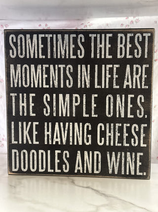 Kathy’s Primitive Signs Cheese Doodles - RSV|107701