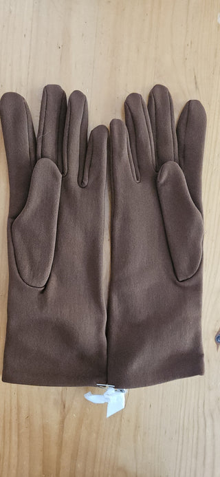 Vintage 1950s Viola Weinberger gloves with gold tone accent, RSV|104943
