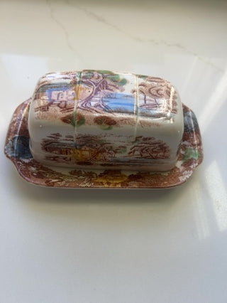 Vintage Nasco Covered Butter Dish