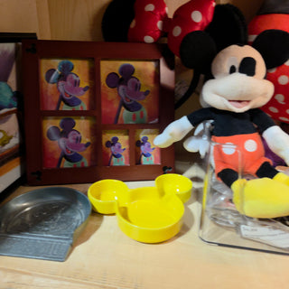 Disney - Yellow Ceramic Mickey Ear Dish