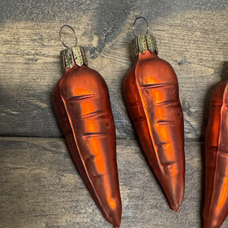 Set of 4 Hand Blown German Glass Ornaments MTS|125416