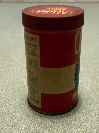 vintage calumet baking powder tin unopened RSV