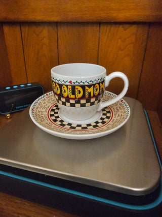 Mary Engelbreit Cup and Saucer Set