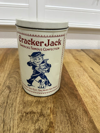 Vintage Cracker Jack Tin MTS