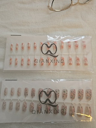 Floral  Press On Nail