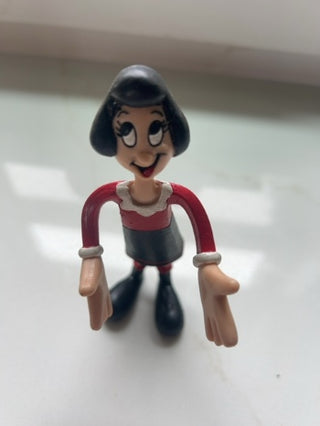 collectible Olive Oyl bendable PVC figure, manufactured by NJ Croce
