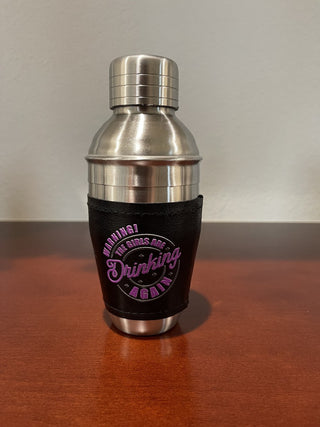 Mini Cocktail Shaker Girls are Drinking Again RCD