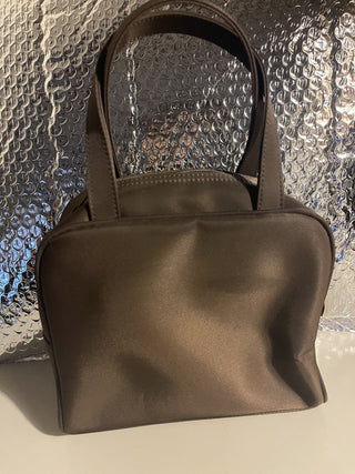 90's Express Nylon Purse/ Handbag, Brown--SP MTS