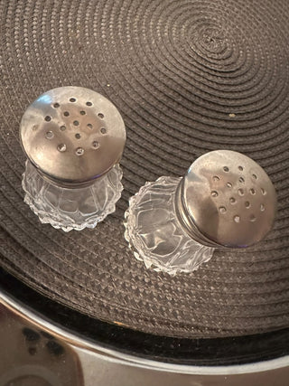 Salt & Pepper  Pressed Glass MTS|128257