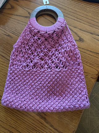 12F Macrame Purse MTS|64701