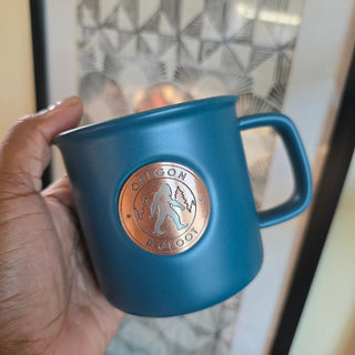 SALE - Oregon Bigfoot Green/Teal Mug