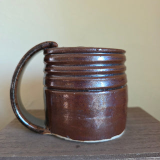 Studio Pottery - Tan/Brown Mug