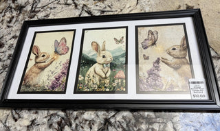Vintage Bunnies Photo Collage (B2) Bunnies & Butterflies RCD